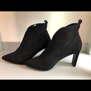Olivia Miller Suede Booties